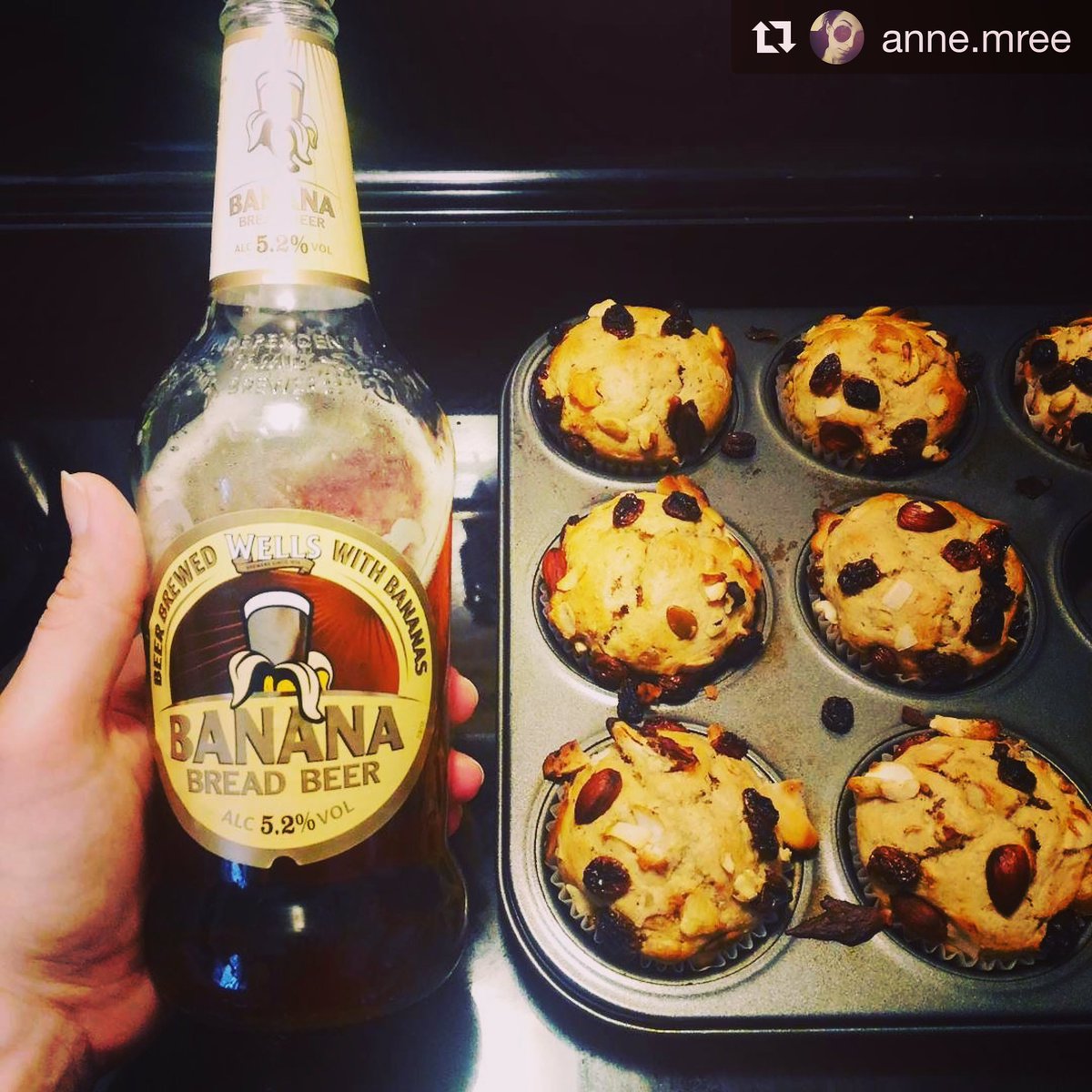 Yum! #wellsbananabreadbeer