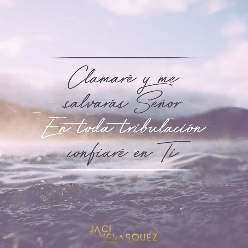 Clamaré y me salvarás Señor En toda tribulación confiaré en Ti https://t.co...