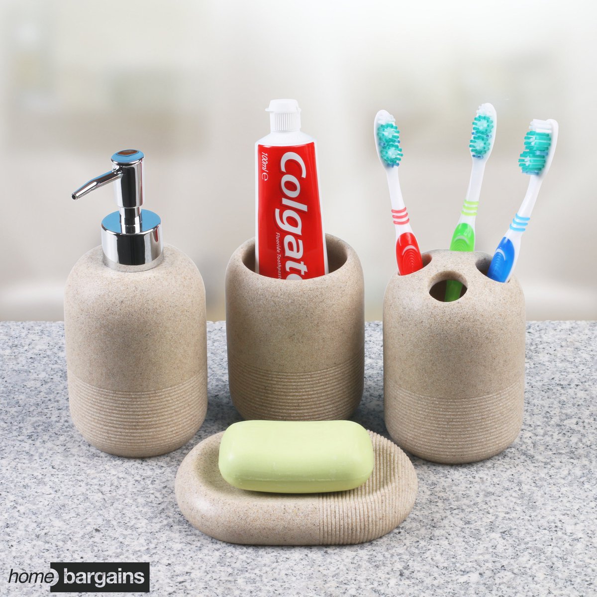 Home Bargains On Twitter Want To Give Your Bathroom A Little Lift Home Bargains On Twitter Want To Give Your Bathroom A Little Lift Why Not Pick Up These Stoneware Accessories Only 2 49 In Now