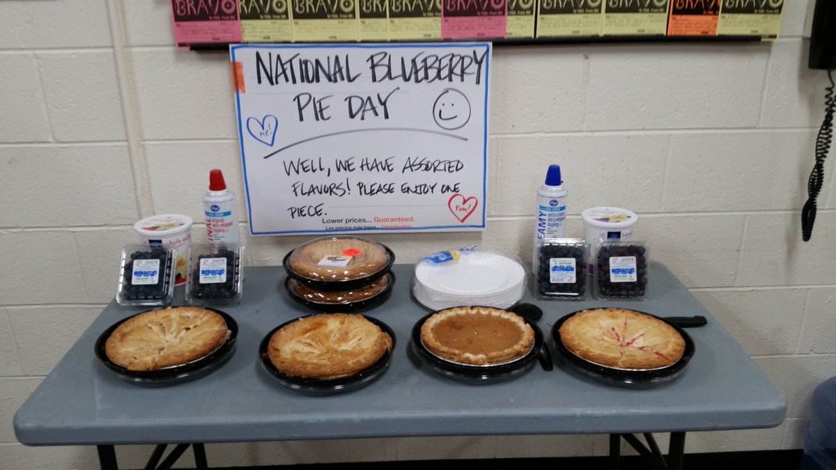 csg416's tweet image. National Blueberry Pie Day at Pontiac. The Home Depot!
