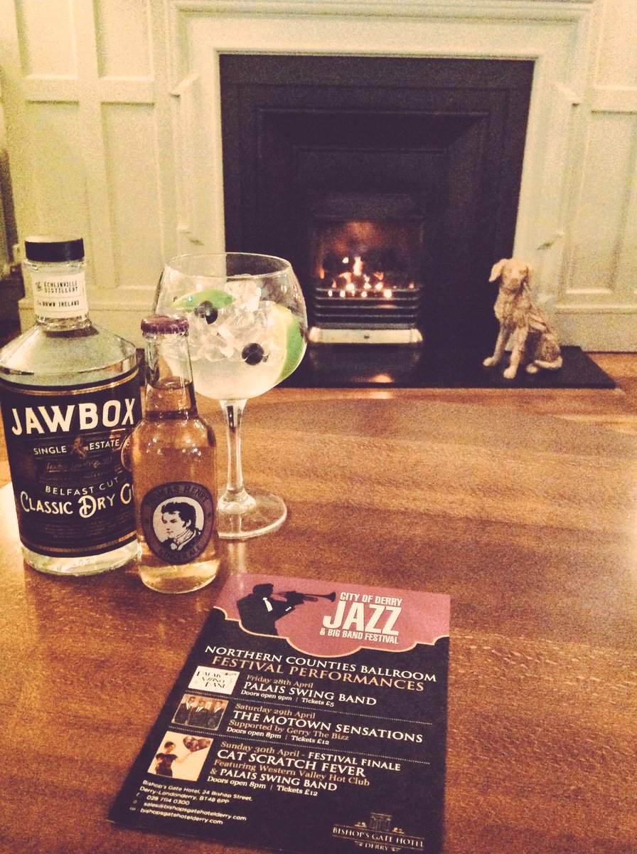 The best way to start the Bank Holiday weekend is with <a href="/JawboxGin/">Jawbox Gin</a> &amp; Jazz in our Wig Lounge! Live music from 6.30pm!