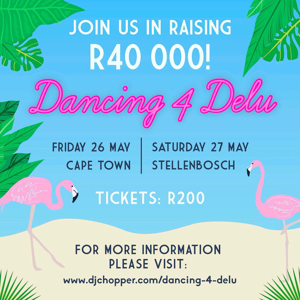 Let's do this for Delu! #dancing4delu <a href="/djchoppermitzi/">dj Chopper (sa)</a>