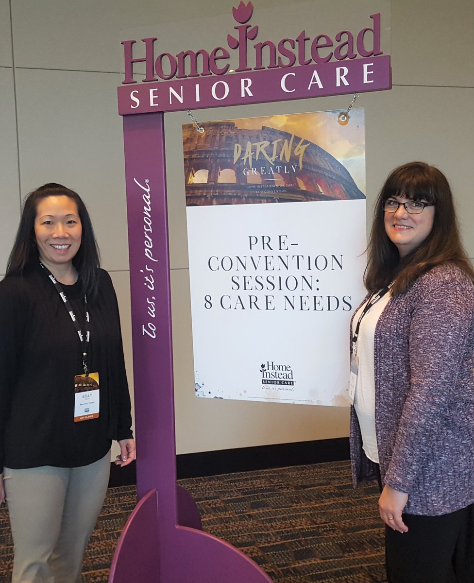 BeavertonHISC's tweet image. Kelly and Kelly are having a great time at The Home Instead National Convention in Omaha, Nebraska!