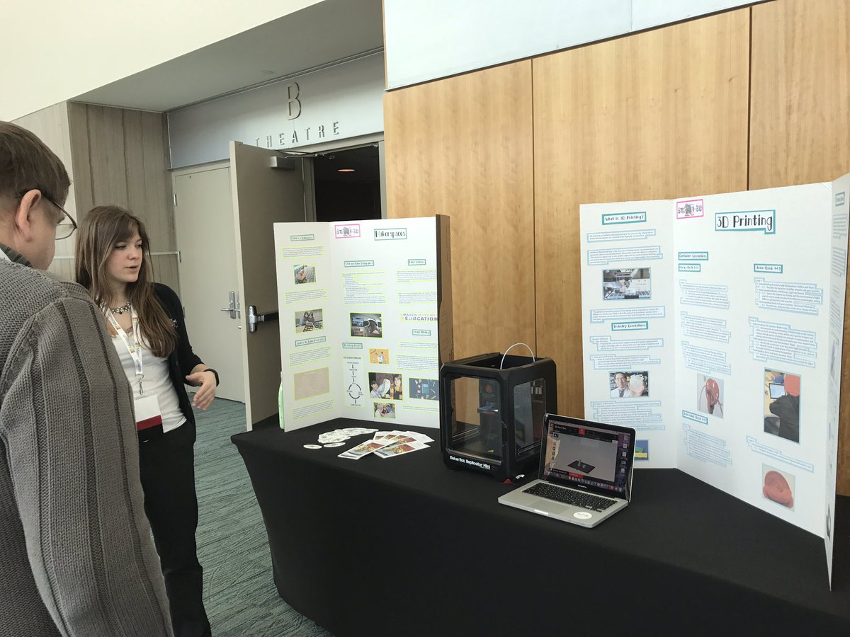 steam3Dmakerlab's tweet image. Booths are set up and ready to rock! #ProgrammableRobots #Arduino #GreenScreen #3DPrinting #Circuits #AR #VR #Makerspace #MakeON