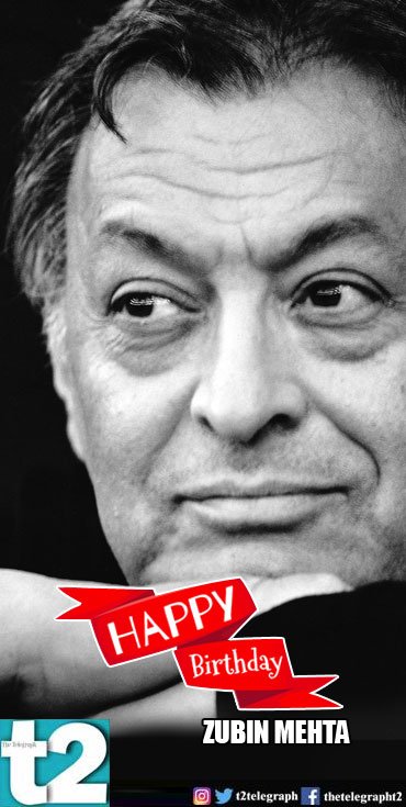 A very happy birthday to the musical maestro Zubin Mehta. 