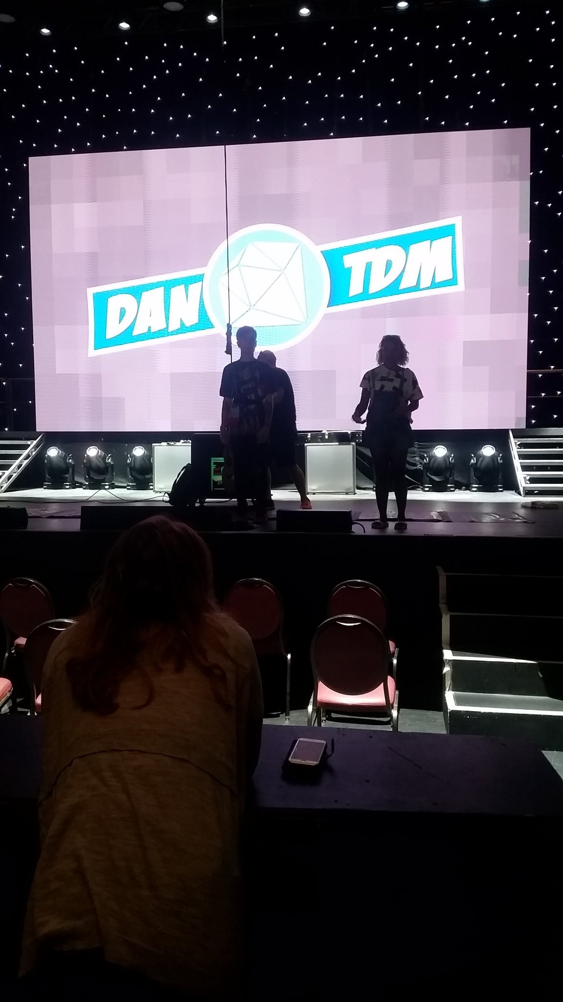 DanTDM on Tour & Live on Twitter "Dallas show 2, are you ready? VIP