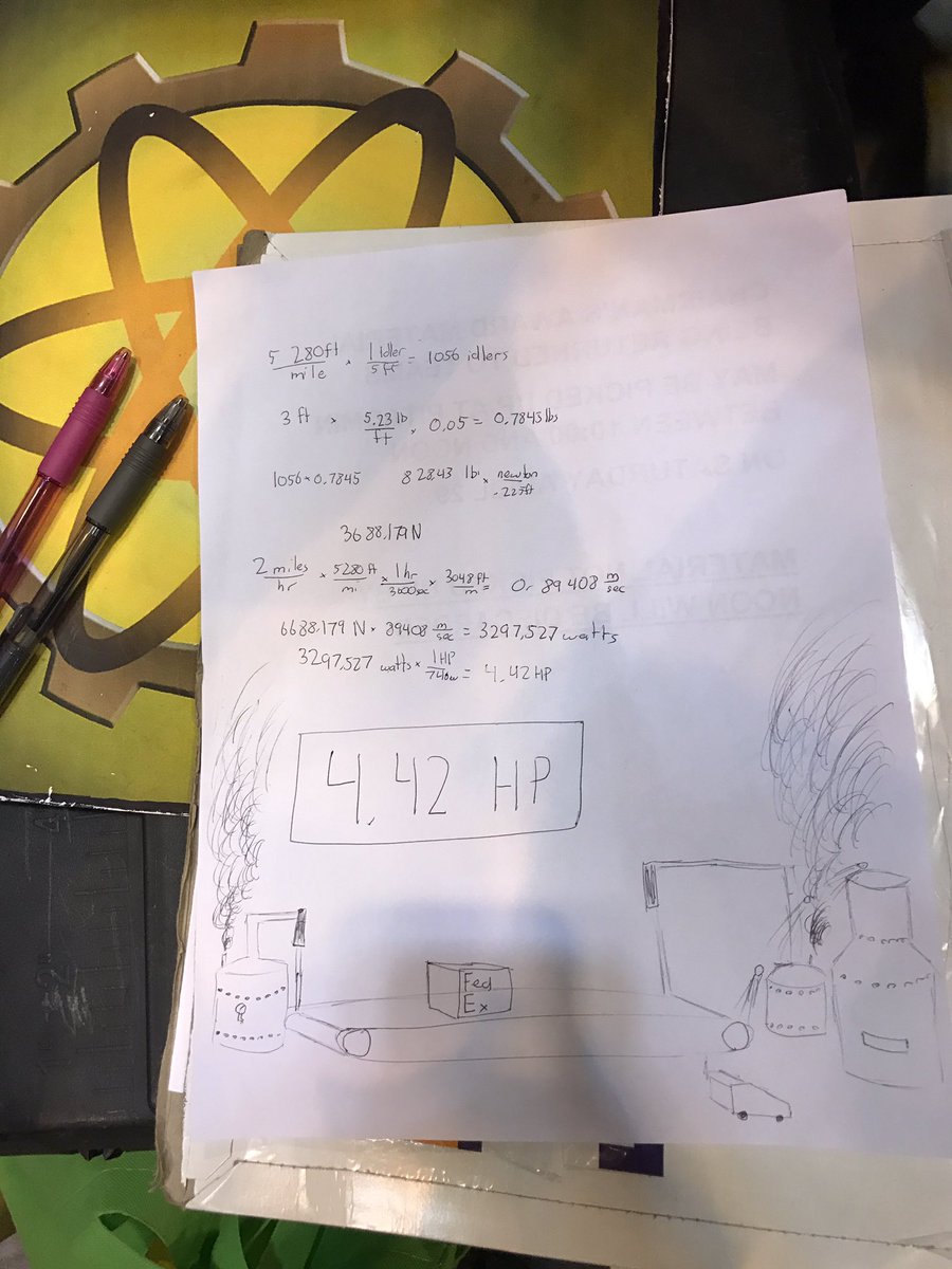 AdamBots's tweet image. 4.42 horsepower for the #FeDexcontest #omgrobots #frc245