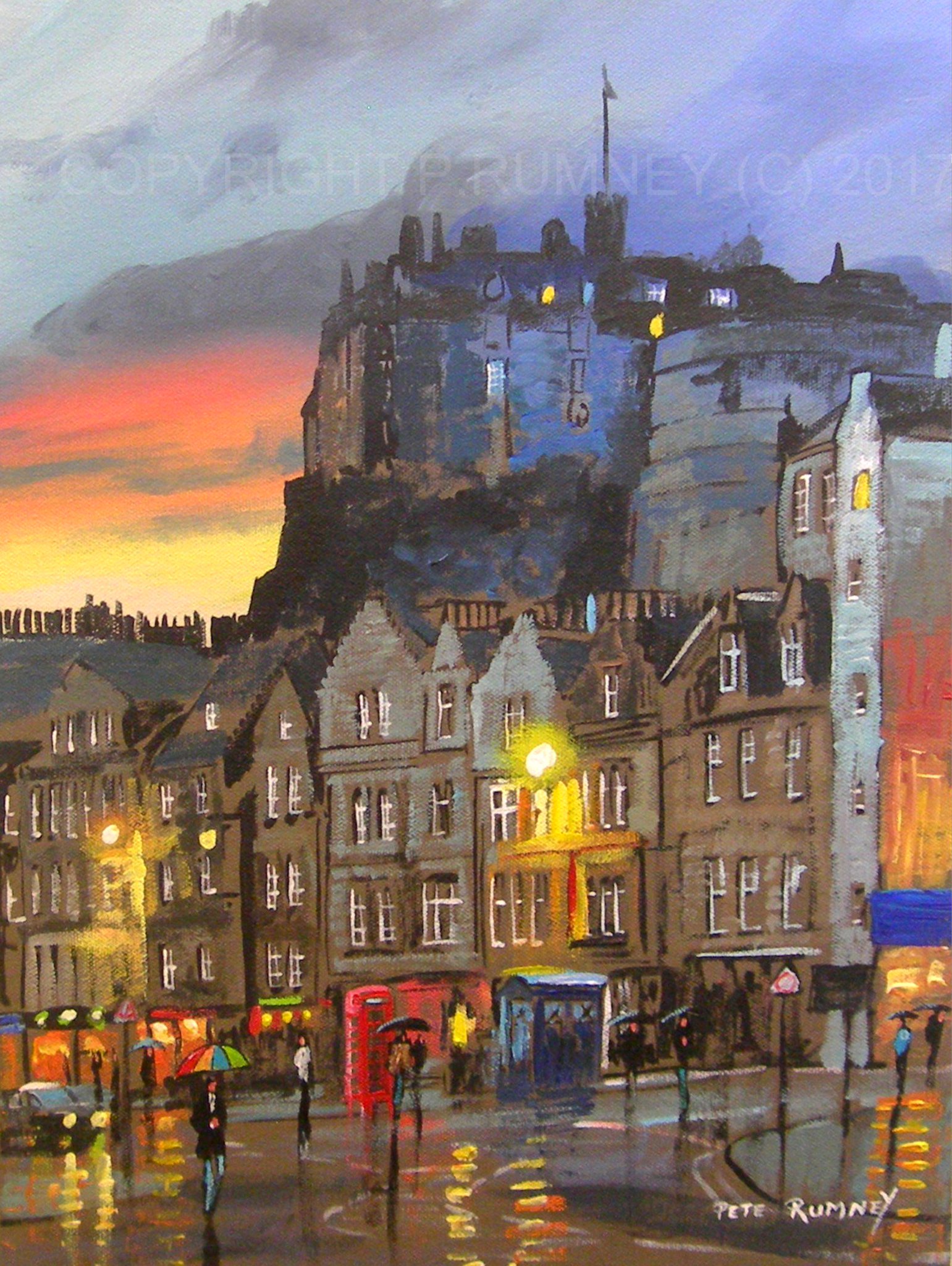 PETE RUMNEY ART on Twitter "4hrs until my Edinburgh