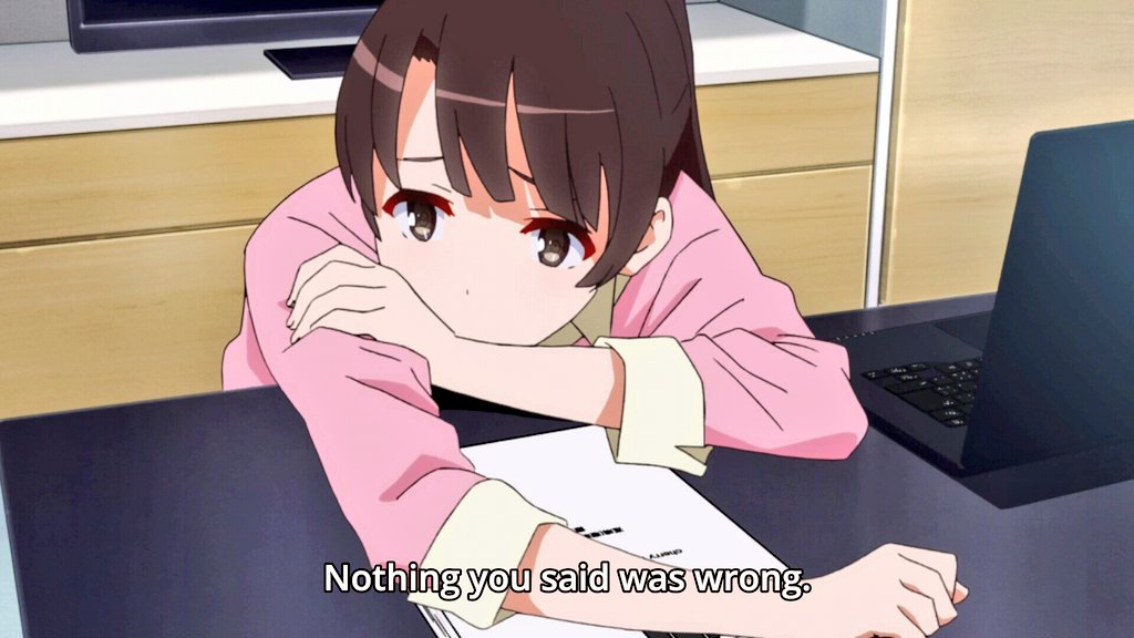 Saekano Moments with Megumi Katou / Twitter Saekano Moments with Megumi Katou / Twitter