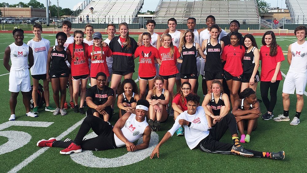 1MHSCardinals's tweet photo. Good Luck to our Regional Track & Field athletes today and tomorrow! #RedRed #wingspeed https://t.co/TkJXbUF0uN