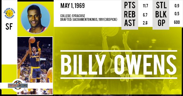 Happy Birthday Billy Owens   