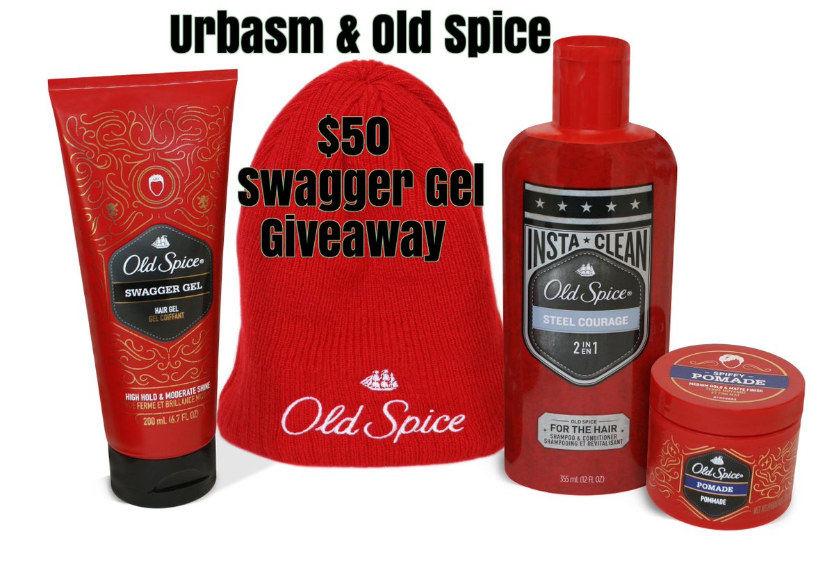 Urbasmblog's tweet image. A man can never have too much swagger, which is why we're giving away a heap of it in our @OldSpice $50 #giveaway.
urbasm.com/2017/04/urbasm…