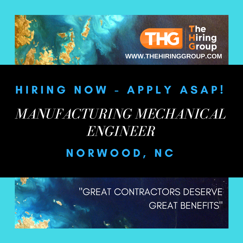 TheHiringGroup's tweet photo. Mechanical/Manufacturing Engineer Job. NORWOOD, NC. ISO CAD expertise is a must. https://t.co/V81JFbnpMS #ncjobs #nctechjobs #charlottejobs https://t.co/vMnQrf28iJ