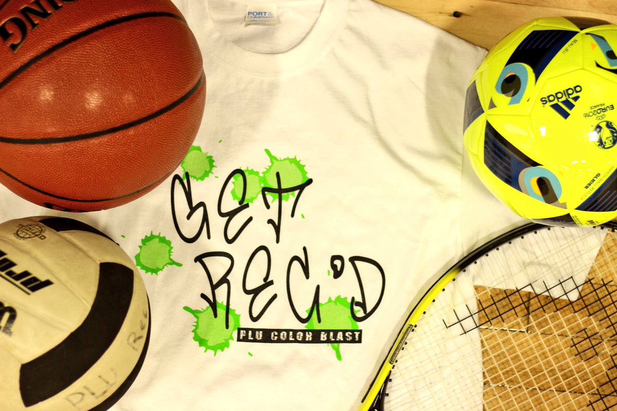 PLU_Rec's tweet image. 1 week until the color blast! Be one of the 1st 150 people to register on imleagues &amp;amp; check-in on race day to get one of these sweet shirts!