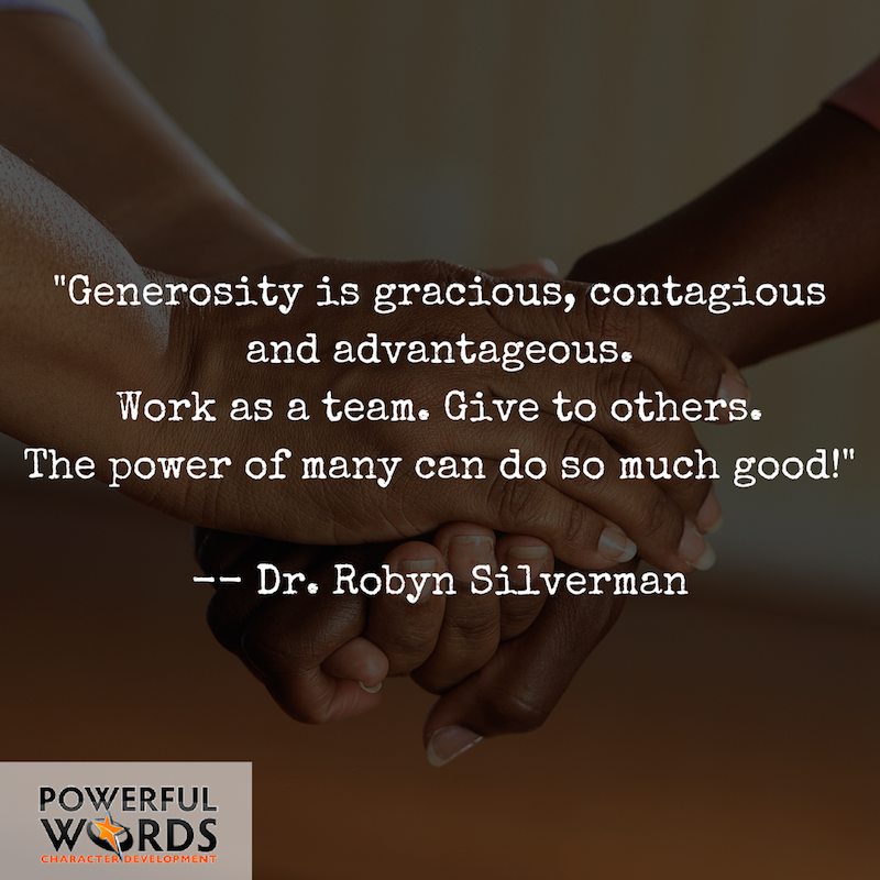 CmaGlenview's tweet photo. "The power of many can do so much good." #Quote #DrRobyn #PowerfulWords https://t.co/5OTxyP7VPz