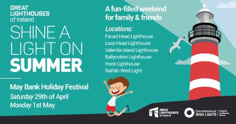 Great Lighthouses of Ireland (@gtlighthouses) on Twitter photo Thank u 2 <a href="/drivetimerte/">Drivetime RTE</a> 4 giving #ShineALightFest @ 6 lighthouses around da country a plug! <a href="/hooklighthouse/">Hook Lighthouse</a> <a href="/FanadLighthouse/">Fanad Lighthouse</a> <a href="/lightontheloop/">Loop Head Lighthouse</a> Thank u 2 <a href="/drivetimerte/">Drivetime RTE</a> 4 giving #ShineALightFest @ 6 lighthouses around da country a plug! <a href="/hooklighthouse/">Hook Lighthouse</a> <a href="/FanadLighthouse/">Fanad Lighthouse</a> <a href="/lightontheloop/">Loop Head Lighthouse</a>