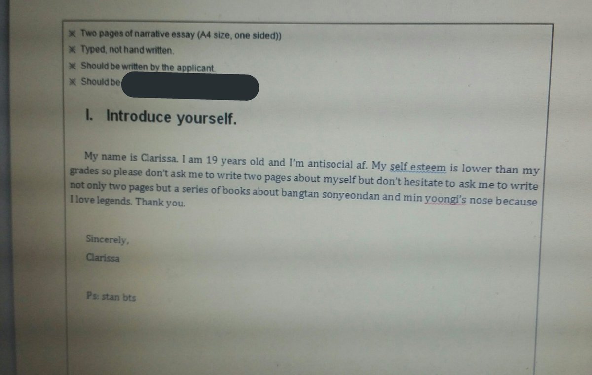 how to write an essay about my name