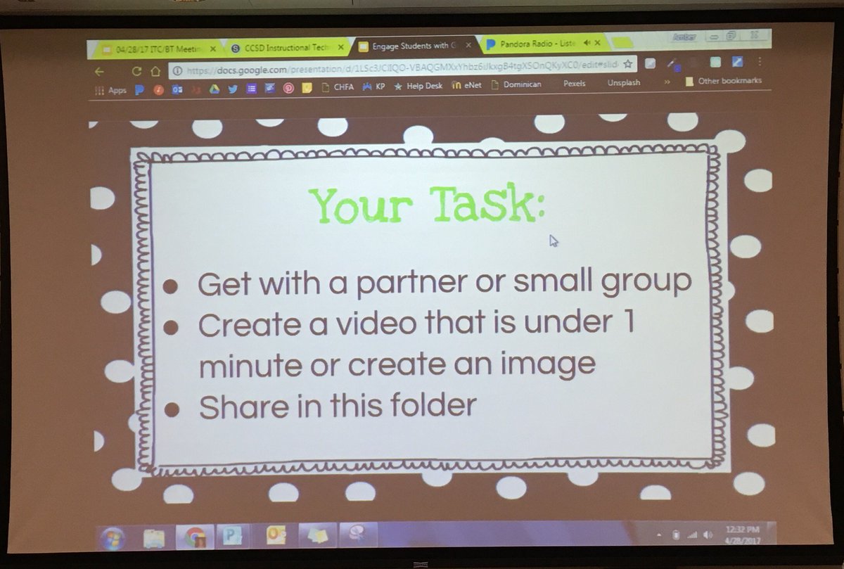 CCSDTechCO's tweet image. Green screen fun as facilitated by the fabulous @Amber_Paynter and @radvincula95. #CCSDTech