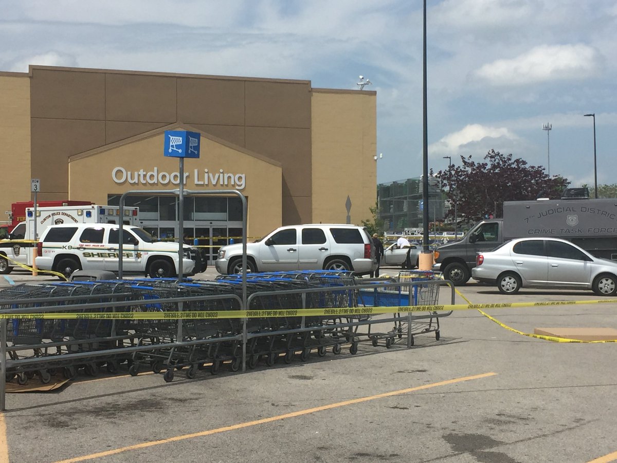 UPDATE 1 dead, 1 in custody after a shooting at a Walmart in Clinton