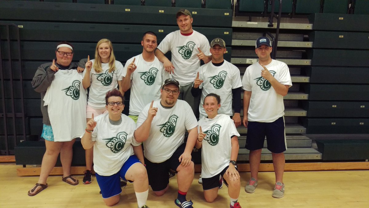CUIntramurals1's tweet image. Here&apos;s a look at the 2017 Dodgeball Champions, congratulations to the Average Joes!