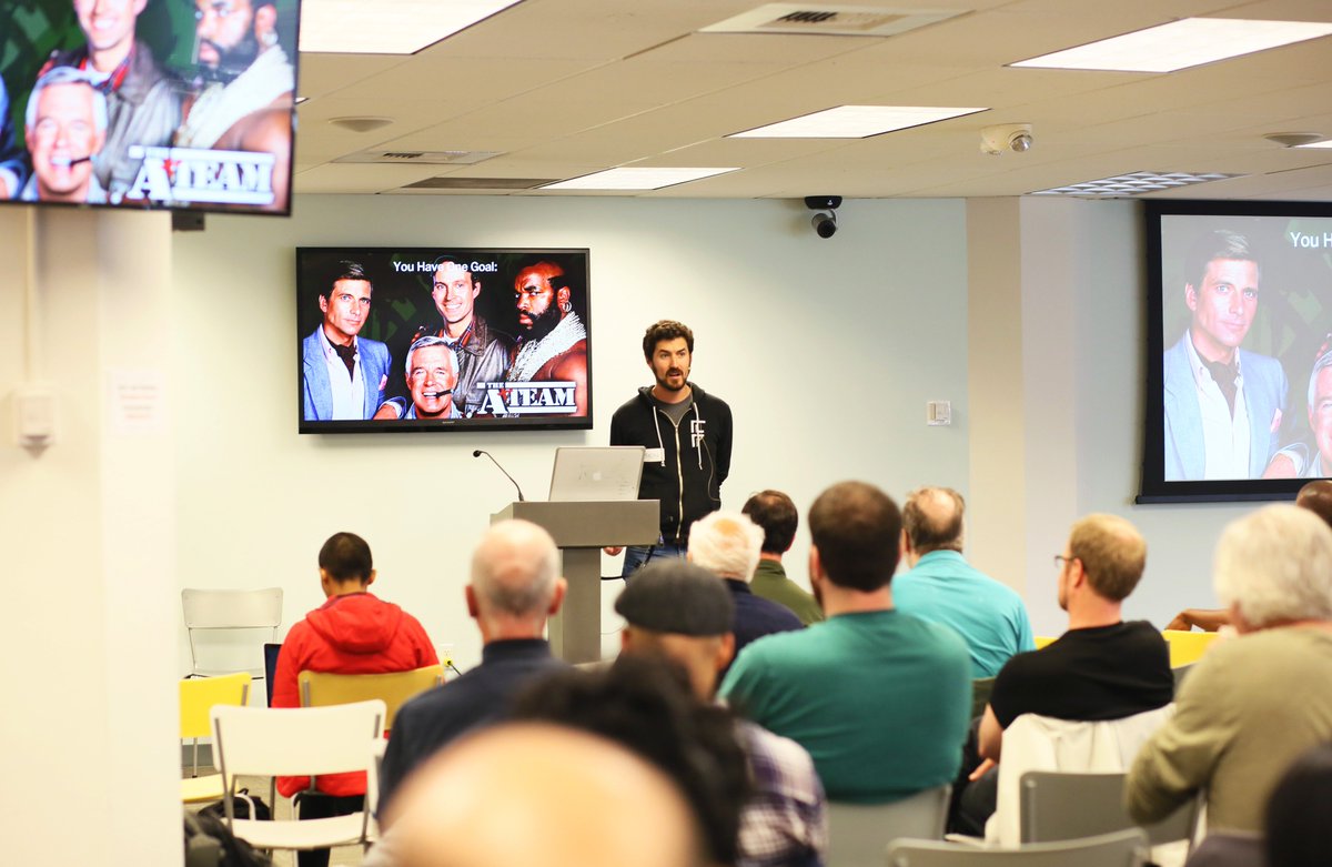 synapse's tweet image. We&apos;re talking space, The A-Team, and how to build a great team with @BenEinstein from @BoltVC at #HardwareWorkshop. #startup #startups #team