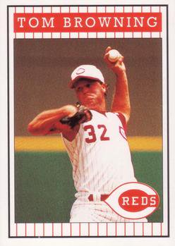 Happy 57th Birthday today to retired starting pitcher Tom Browning!   
