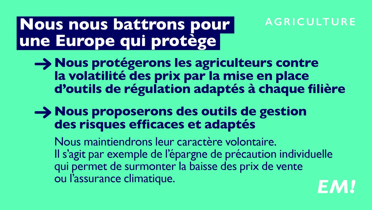 EmmanuelMacron's tweet image. Les exploitants agricoles souffrent de pertes dures. L'État, si je suis élu, sera au rendez-vous. #MacronDirect