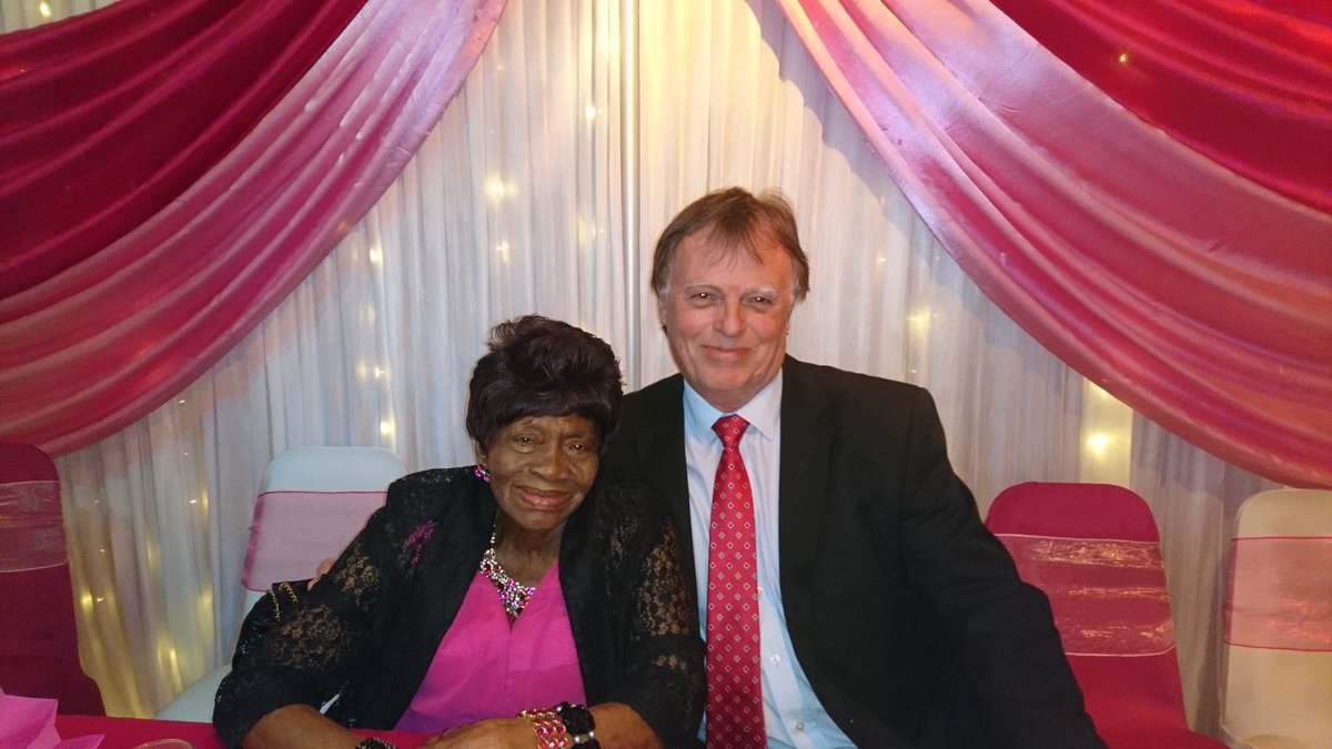 Very Happy 90th birthday Mrs Juanita Baker Marshall and happy 60years in UK. Wishing you all the best.