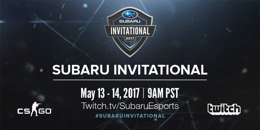 We're excited to announce our first esport event of the year - the CSGO $20,000 #SubaruInvitational! Twitch.tv/SubaruEsports