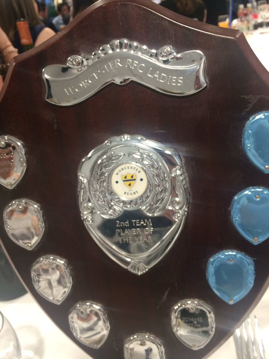 The award for the player of the season goes to Sarah Davey