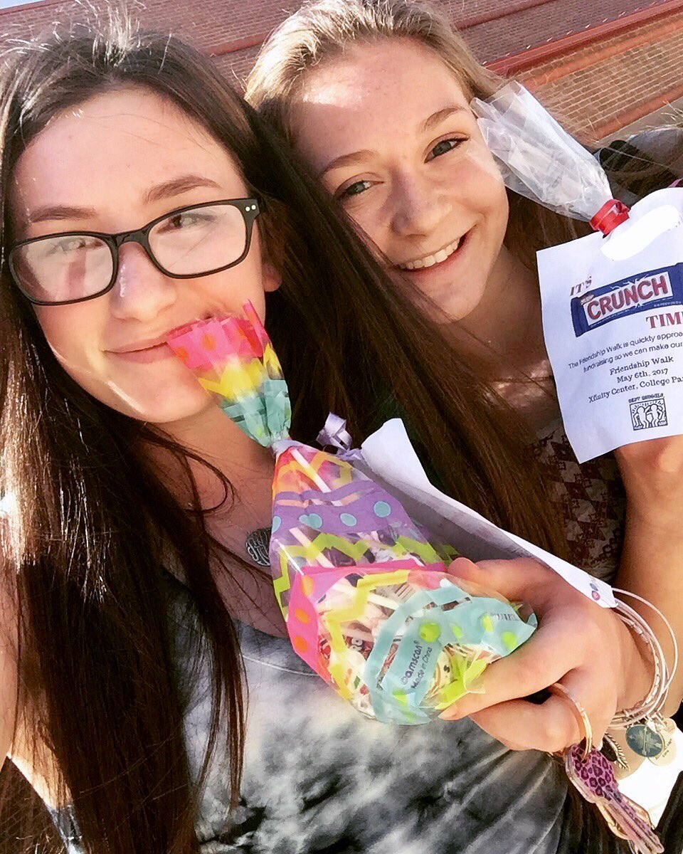 BestBuddiesMD's tweet photo. We knew we could count on Quince Orchard in a CRUNCH! #almosttogoal #bestbuddiesfriendshipwalk https://t.co/XnoIqRiwqo