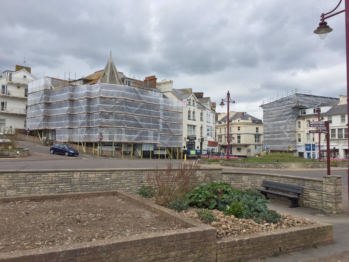 LedgerScaffold's tweet photo. Seaton sea front regeneration!! https://t.co/9hDoq5Cfsg