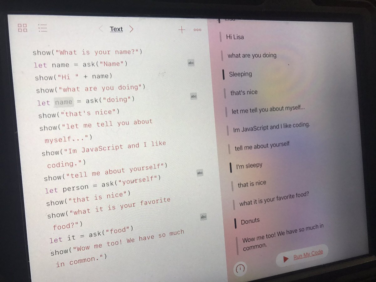timmyGTI's tweet image. Always SO impressed with this #lakeside1617 4th Coder! And I DO ❤️🍩! #lakesidecodes #beyondhourofcode #authenticinterventions #futureready