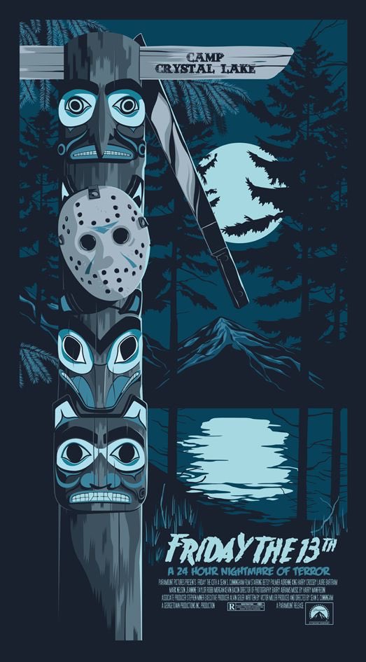 Friday the 13th (1980) fan poster