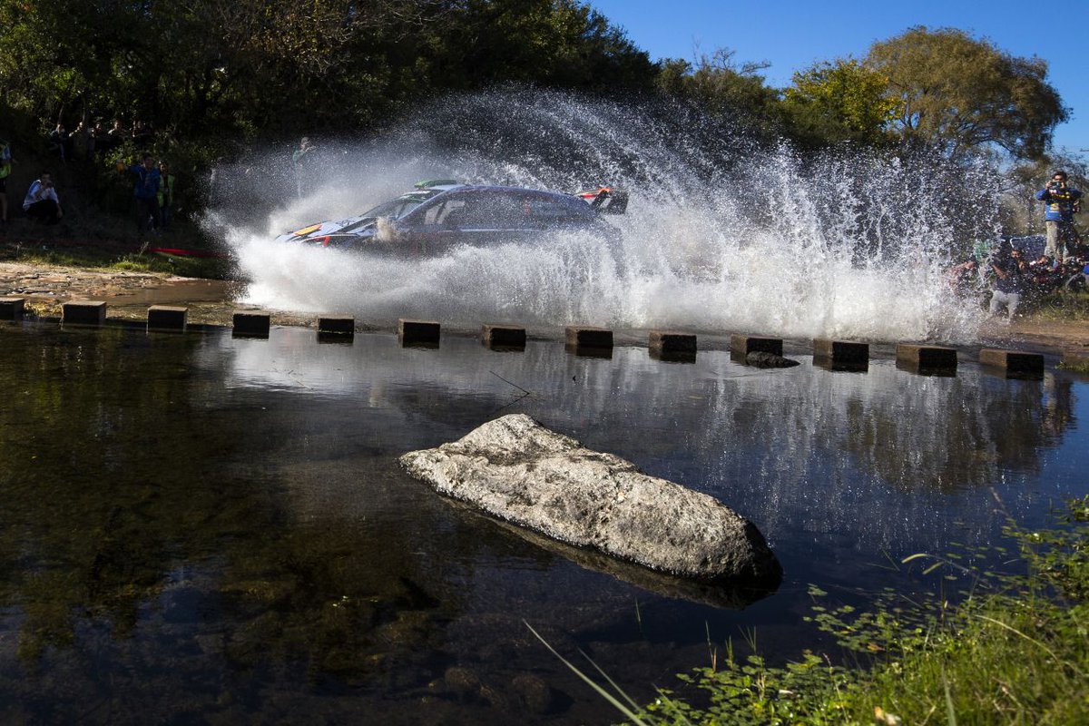 A proper stage win for #Paddon on SS8! 🎉💪🇳🇿 #WRC #RallyArgentina