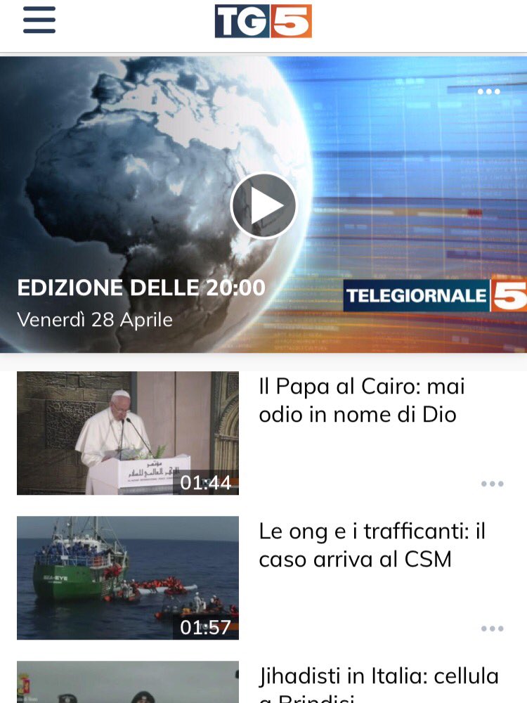 NUOVA APP TG5 SCARICA