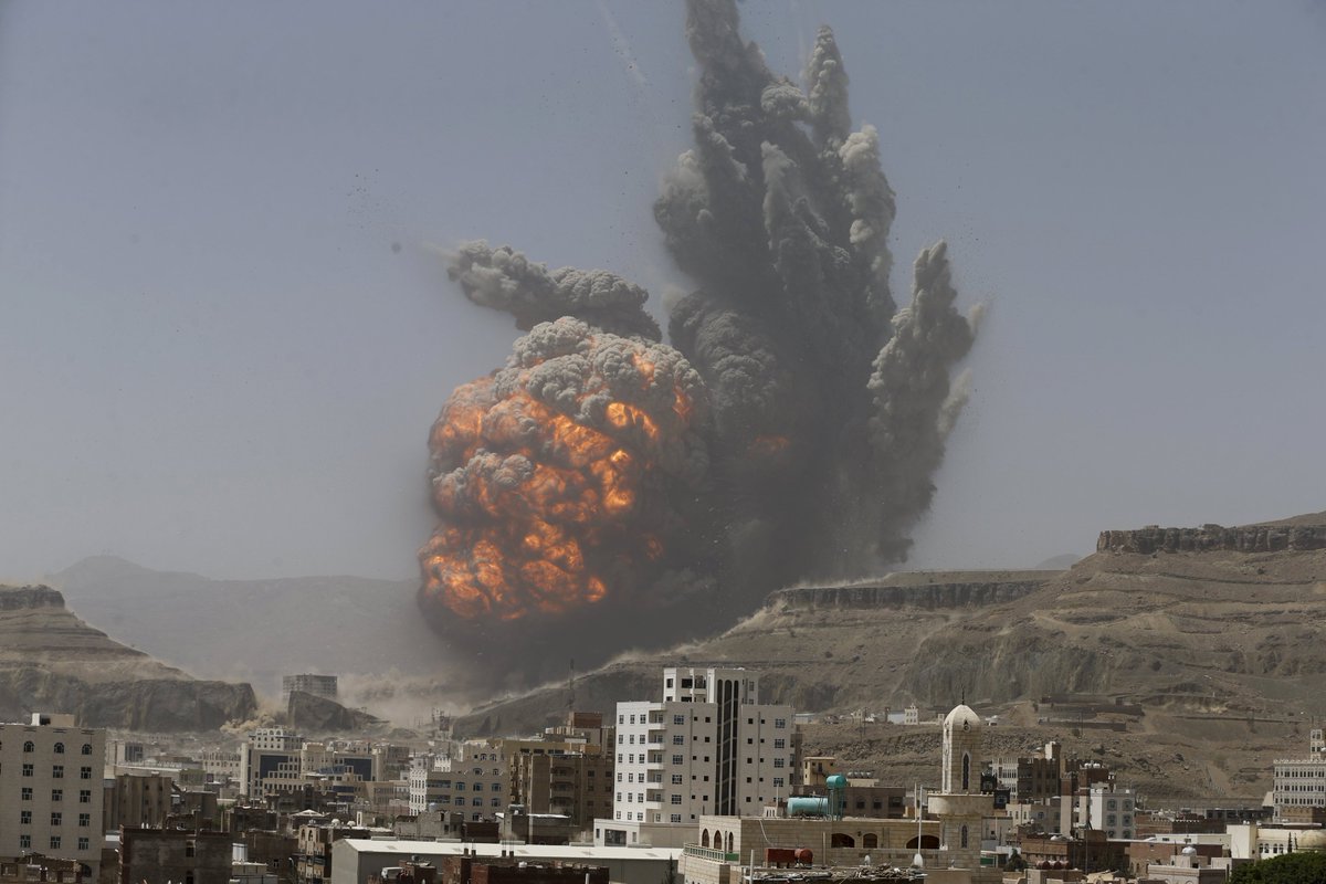 OANN's tweet photo. The Pentagon announces a U.S. airstrike in Yemen claims the lives of at least 8 Al-Qaeda terrorists. #OANN https://t.co/QPo4aNr5rN