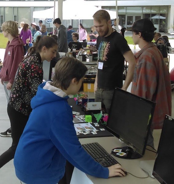 mvcode's tweet image. We will be at STEAM Fest 2.0 in Redwood City tomorrow from 11-3 at the Courthouse Square. Wear #MVCode swag for points #STEAMFest