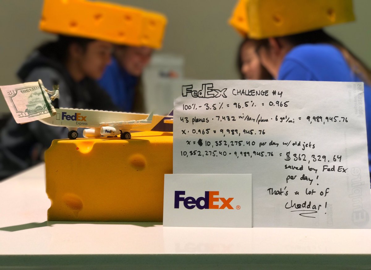 frc1086's tweet image. That&apos;s a lot of moo-lah saved! #FedExContest #frc1086 #omgrobots.