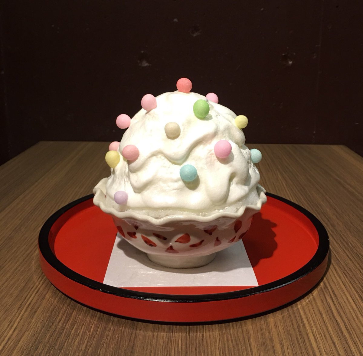 吾妻茶寮 En Twitter 極みkiwaco 吾妻茶寮 かき氷 エスプーマ