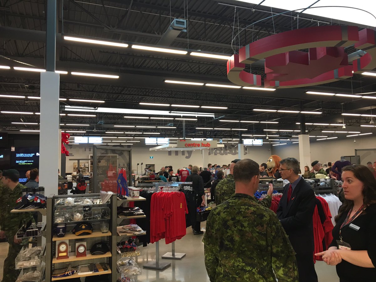 Grand Opening day at the new <a href="/CANEX/">CANEX</a> in #Petawawa . Incredible effort by our team and trade partners...well done all!