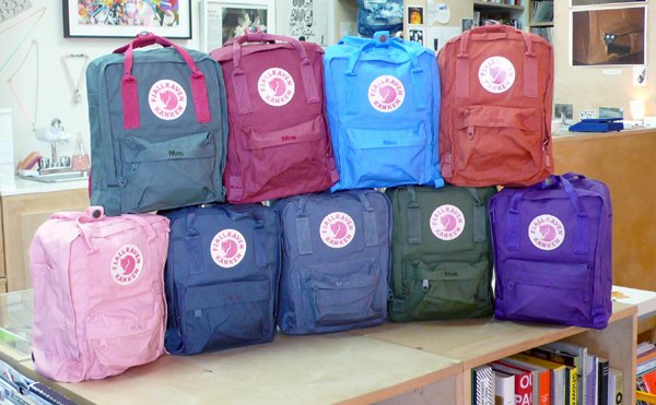 kanken mini colours