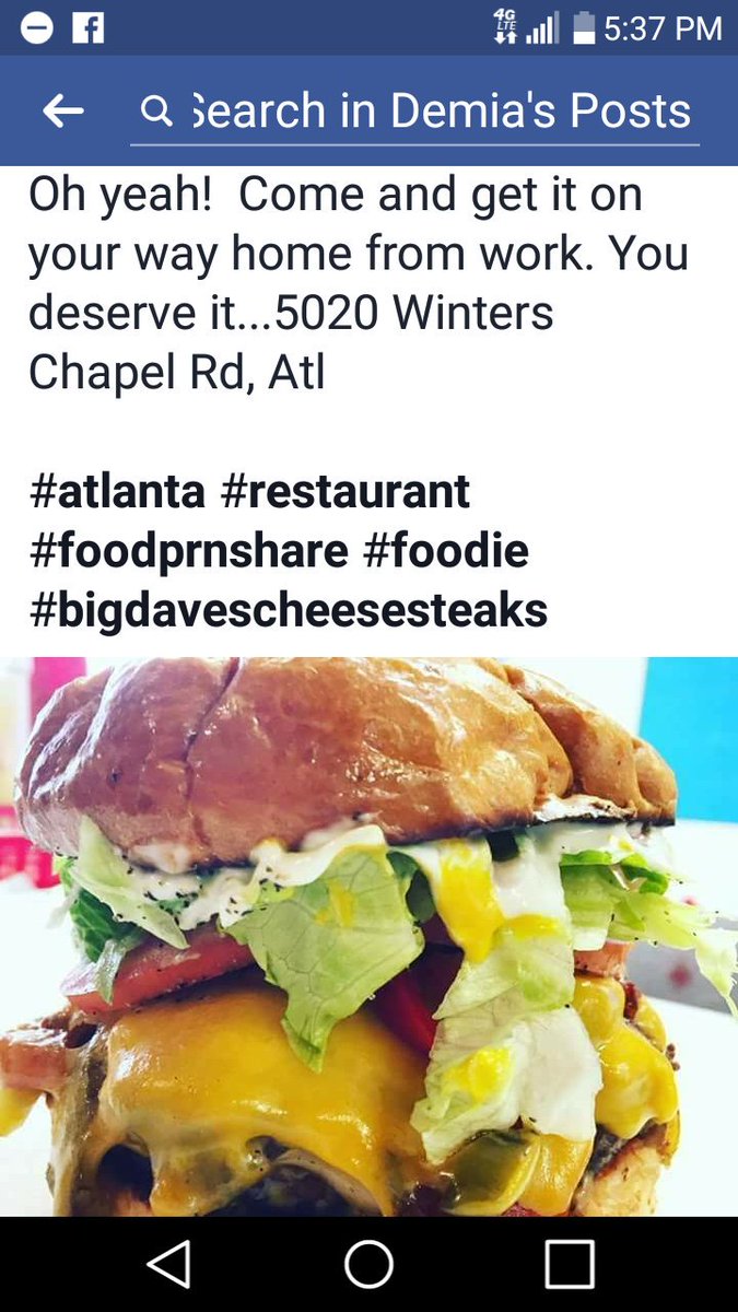 Oh yeah!  Come get it on your way home. You deserve it...5020 Winters Chapel Rd, Atl

#Atlanta  #foodprnshare #foodie #bigdavescheesesteaks