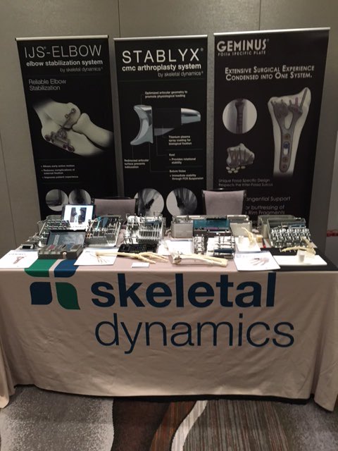t's a busy weekend for team Skeletal. Come see us at the ASSH Hand course in Denver or at the Southeast Hand Club meeting in Kiawah, SC.