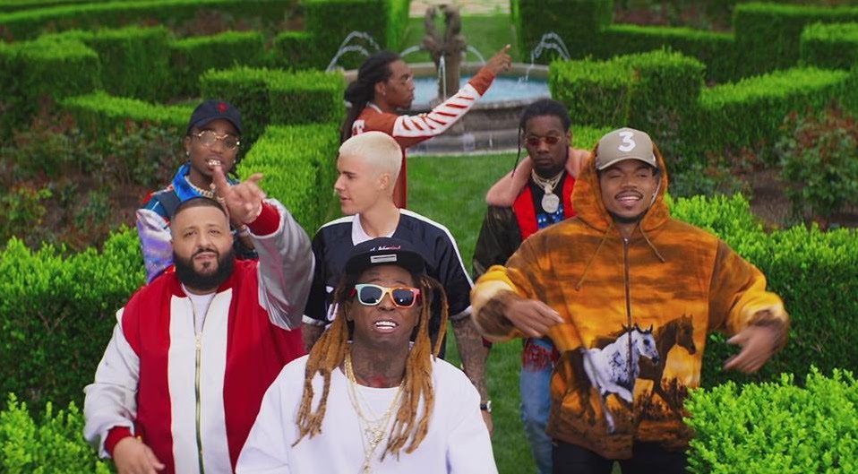 He’s the one. (Plus four.)

<a href="/djkhaled/">DJ KHALED</a> + <a href="/justinbieber/">Justin Bieber</a> + <a href="/QuavoStuntin/">QuavoYRN</a> +... ln.is/Fwxsr by #YouTube via <a href="/c0nvey/">Convey</a>