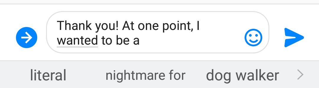 MyLaundryStinks's tweet image. Predictive text is weird, y&apos;all.
#autocorrect #predictivetextfail #lol