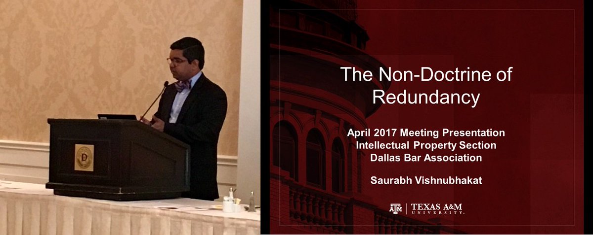 Always enjoy a presentation by <a href="/emptydoors/">𝐒𝐚𝐮𝐫𝐚𝐛𝐡 𝐕𝐢𝐬𝐡𝐧𝐮𝐛𝐡𝐚𝐤𝐚𝐭</a>. And presentations by <a href="/emptydoors/">𝐒𝐚𝐮𝐫𝐚𝐛𝐡 𝐕𝐢𝐬𝐡𝐧𝐮𝐛𝐡𝐚𝐤𝐚𝐭</a> are always enjoyable. #Redundancy <a href="/DallasBarAssoc/">Dallas Bar Association</a>