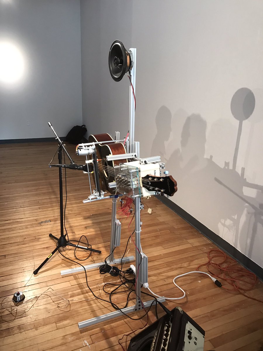 Great to be in Toronto <a href="/OCAD/">OCAD University</a> with Ashley Pigford and Dustyn Roberts <a href="/dustynrobots/">Dustyn Roberts</a> thanks Cindy Poremba <a href="/Cloobot/">Cloobot Inc</a> for the invitation!