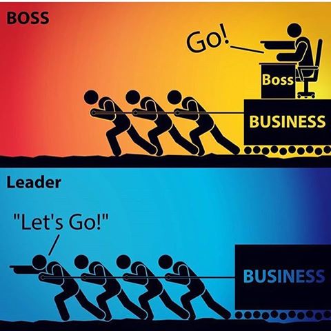 VladoBotsvadze's tweet image. Boss vs. Leader