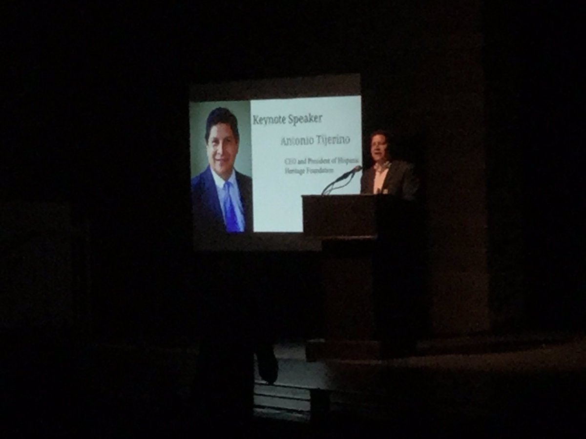 José Antonio Tijerino(CEO of Hispanic heritage Foundation) speaking at <a href="/bccmsp/">B-CC MSP</a> Diversity showcase